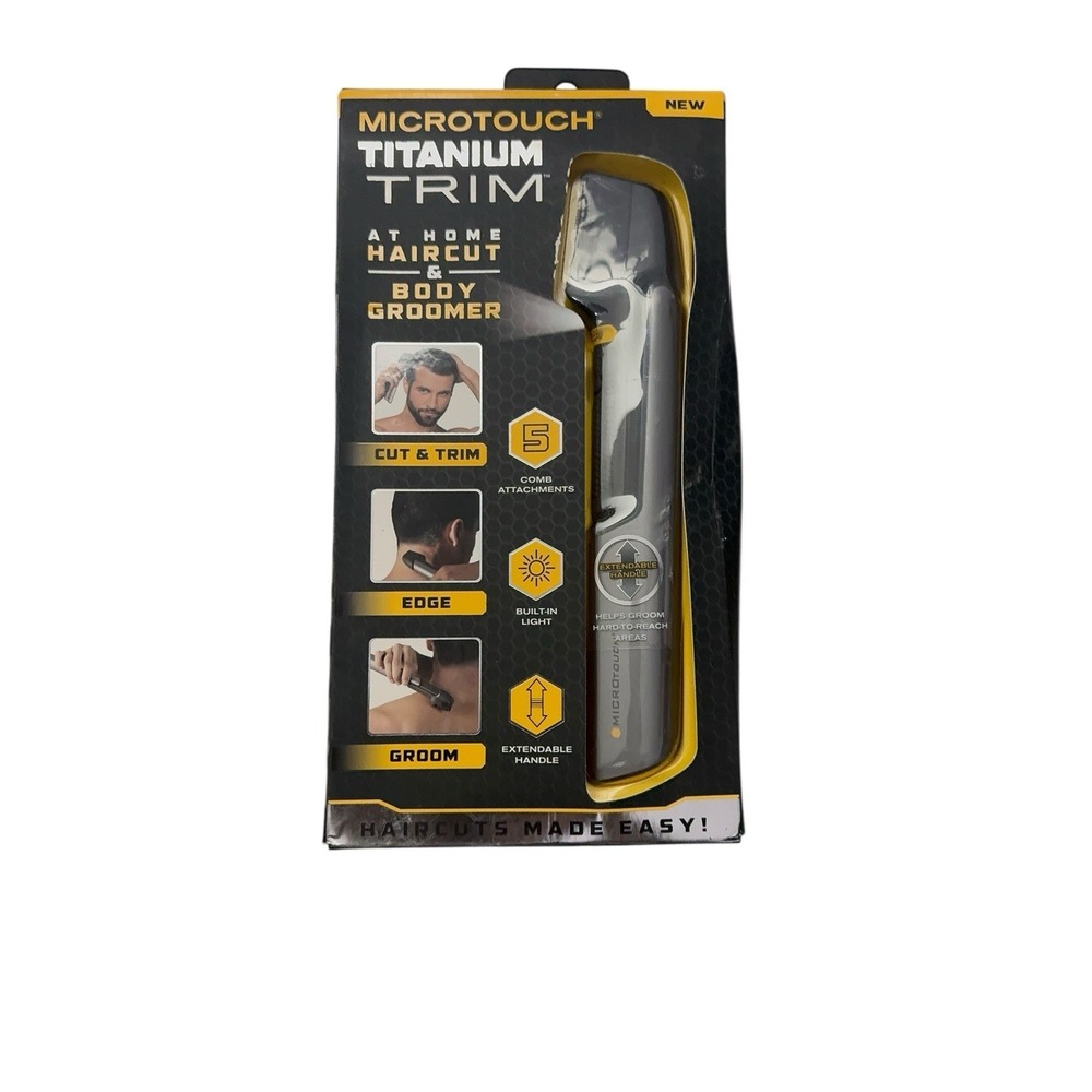 Microtouch Titanium  Trim  At Home Haircut & Body‎ Groomer